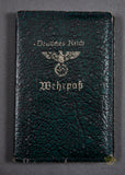 WWII German Army Wehrpaß with Holder