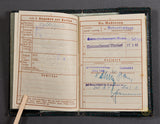 WWII German Army Wehrpaß with Holder