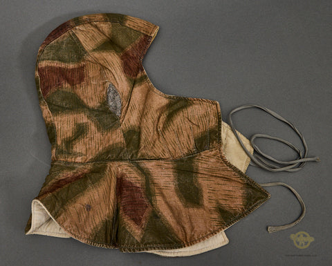 German WWII Wehrmacht Camo Hood (Splintertarn Kopfhaube)