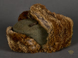 WWII German Army Rabbit Fur Winter Cap
