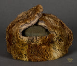 WWII German Army Rabbit Fur Winter Cap