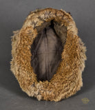 WWII German Army Rabbit Fur Winter Cap