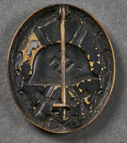 German WWII Black Wound Badge