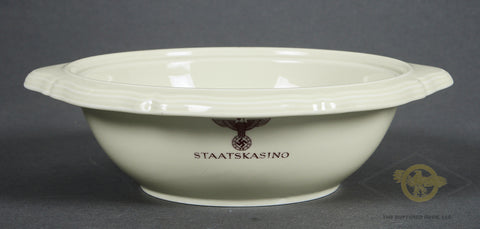 German WWII Rare Staatskasino Krakau Soup Bowl