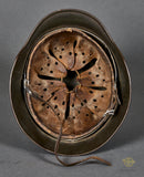 WWII German Police Model 1935 Double Decal Helmet