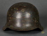 WWII German Model 1942 Army Ex-Camo Helmet