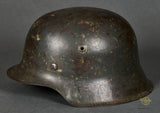 WWII German Model 1942 Army Ex-Camo Helmet