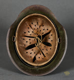 WWII German Model 1942 Army Ex-Camo Helmet