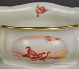 Desirable Hermann Göring KPM Gravy Boat "Fuchsgeheck-Wilde Gänse und Enten"