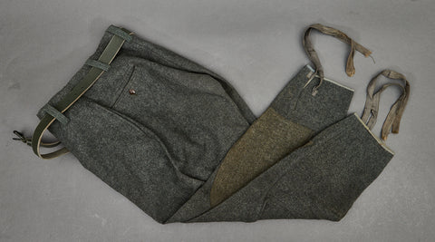 WWII Italian MVSN Service Tunic and Breeches for Officer Candidate
