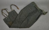 WWII Italian MVSN Service Tunic and Breeches for Officer Candidate