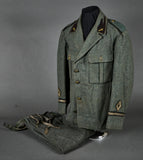 WWII Italian MVSN Service Tunic and Breeches for Officer Candidate