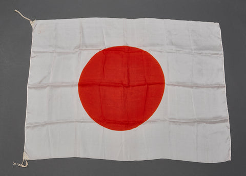 Japanese WWII "Hinomaru" Meatball Flag