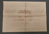 KdF Poster for German/Japanese Concert