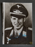 German WWII Original Photo of Knights Cross Winner Zahn Hilmar