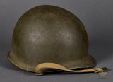 Fantastic US WWII M-1 Helmet to 69th Division Major. St. Clair Liner