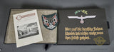 Spectacular Army Photo Album w/Army Artillery Standard Bearer Sleeve Patch