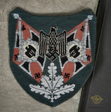 Spectacular Army Photo Album w/Army Artillery Standard Bearer Sleeve Patch