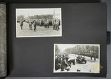 Spectacular Army Photo Album w/Army Artillery Standard Bearer Sleeve Patch