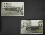 Spectacular Army Photo Album w/Army Artillery Standard Bearer Sleeve Patch