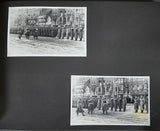 Spectacular Army Photo Album w/Army Artillery Standard Bearer Sleeve Patch