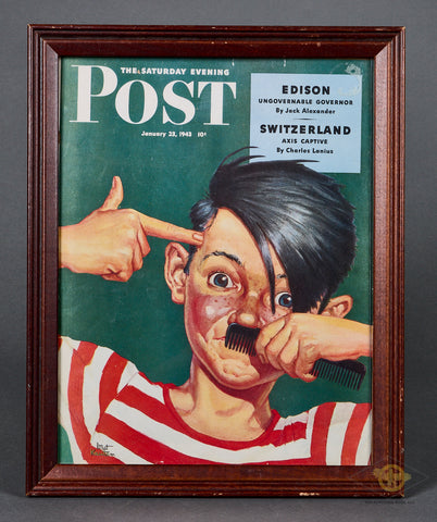 Cover of Saturday Evening Post Dated Jan 23, 1943