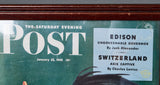 Cover of Saturday Evening Post Dated Jan 23, 1943