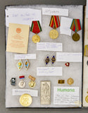 Large Grouping of Russian WWII Era Medals
