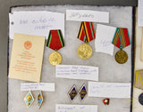 Large Grouping of Russian WWII Era Medals