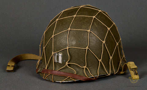 WWII US Army Named Captain’s Helmet