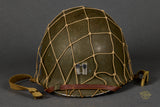 WWII US Army Named Captain’s Helmet