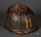 WWII US Army Named Captain’s Helmet