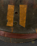 WWII US Army Named Captain’s Helmet