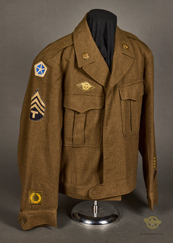 WWII US Dual Unit Ike Jacket for a Tech Sergeant