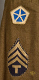 WWII US Dual Unit Ike Jacket for a Tech Sergeant