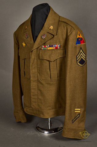 WWII US Dual Unit Ike Jacket for a Staff Sergeant