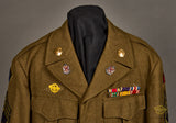 WWII US Dual Unit Ike Jacket for a Staff Sergeant