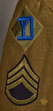 WWII US Dual Unit Ike Jacket for a Staff Sergeant