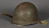 WWII US M1 Helmet, Named Liner