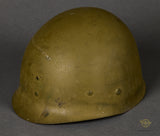 WWII US Army or Marine M1 Named Helmet