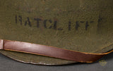 WWII US Army or Marine M1 Named Helmet-