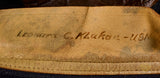 WWII Named US Navy Flat Top Donald Duck Cap