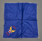WWII AAF Army Wife Handkerchief