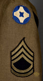 WWII US Service Tunic for 4th Service Command Staff Sergeant