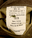 WWII US Service Tunic for 4th Service Command Staff Sergeant