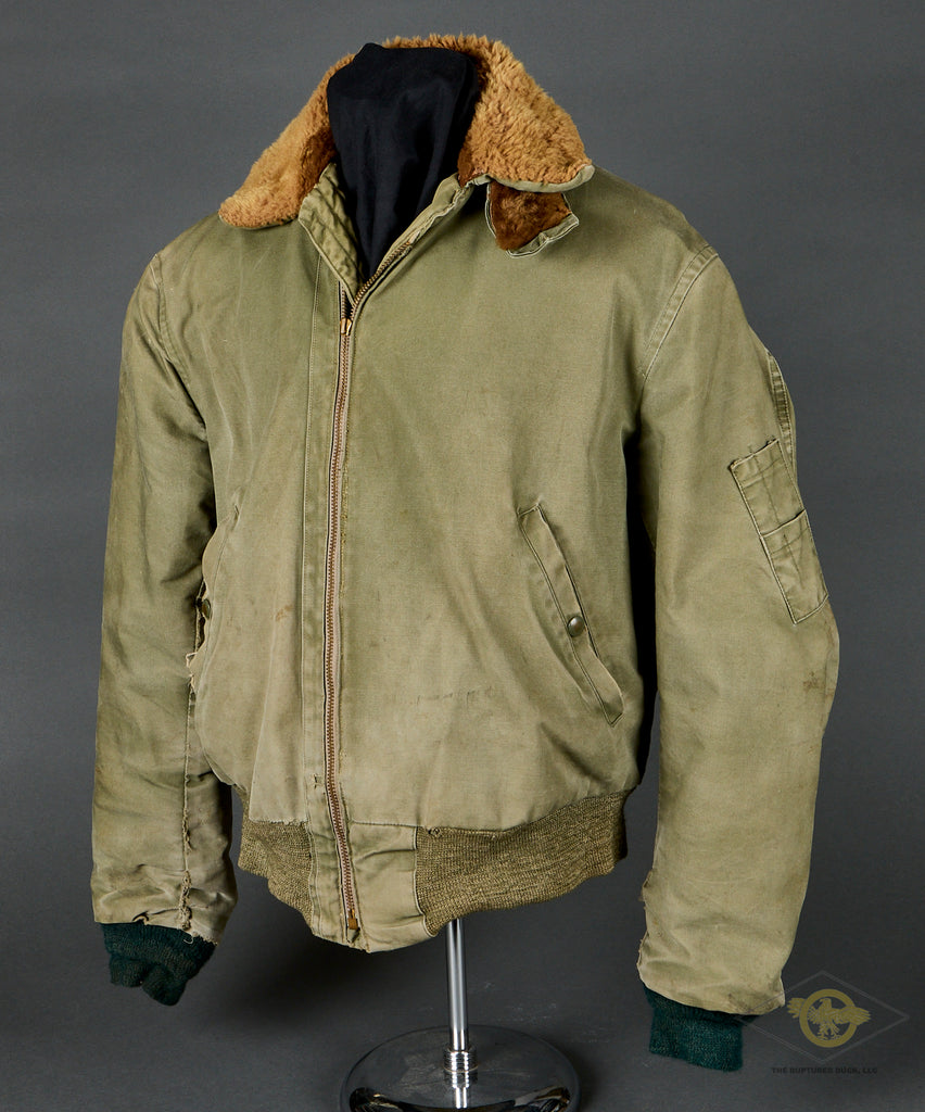 【00s】OLD STUSSY B-15D TYPE FLIGHT JACKET Stussy Flight Bomber Jacket Golden Olive Men's - SS25 - US