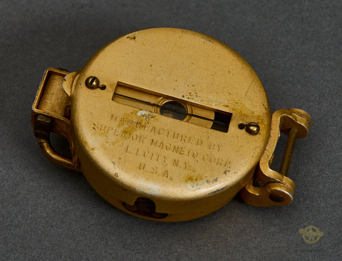 US WWII Officer’s Gold Compass