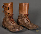 WWII US Army Double Buckle Combat Boots Named