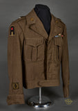 WWII US Ike Jacket, Dual Unit Engineer