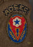 WWII US Ike Jacket, Dual Unit Engineer